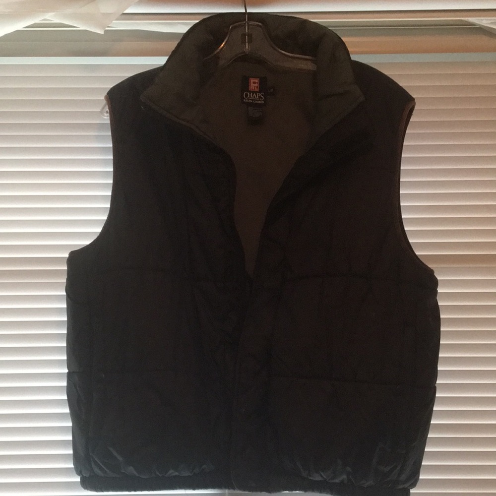 Chaps x Ralph Lauren Large black Vest